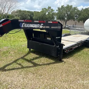 2023 Diamond C 26 ft T/A Gooseneck Equipment Trailer