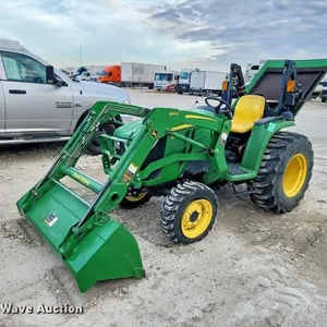2020 John Deere 3038E MFWD tractor