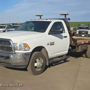 2017 RAM 3500 flatbed pickup truck