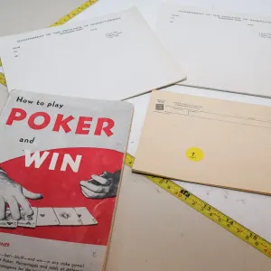Poker Book, Telegram Paper, etc.