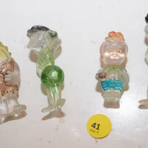 Old Resin Flintstone Figures
