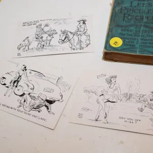 Naughty Post Cards, 1931 Recipe Book