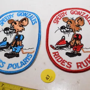 Vintage 1970’s Snowmobile Patches