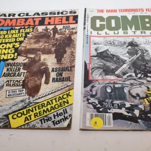 Vintage Combat (War) Magazines