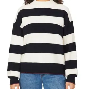 Scotch & Soda Womenâ€™s Ribbed Mock Neck PulloverItem Â 1938878