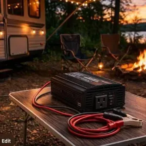 Lot of 2 - Samlex Driver 450 Watts Power Inverter for 12V DC to 120V AC Conversion