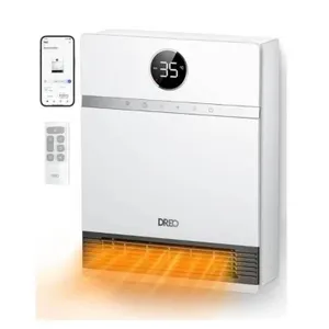 Dreo Smart Wall Mounted Heater With Thermostat And Plug Model WH715AS
