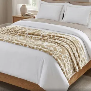 Frye Queen Size Plush Blanket