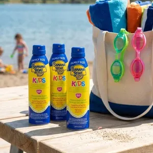 Banana Boat Kids SPF 50 Sunscreen Spray, 3-Pack, 170 g Each