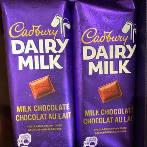 Cadbury Dairy Milk Milk Chocolate Bars, 90g Each, Lot of 12