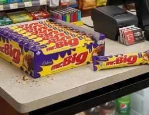 Cadbury Mr. Big Candy Bars 24-Pack, 90g Each