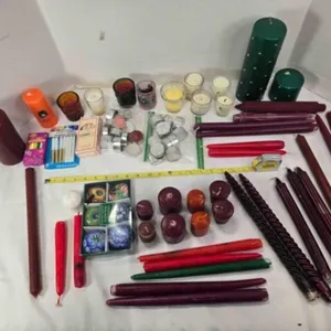 Candles; floating, birthday, votive stick
