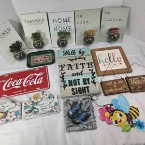 Wall Décor art; Scripture, Coca-Cola