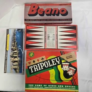 Checker Backgammon board, Tripoley game