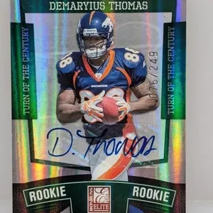 2010 Elite RC Auto 76/249 Demaryius Thomas