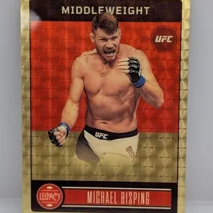 2023 UFC Chronicles Gold Vinyl 1/1 Michael Bisping