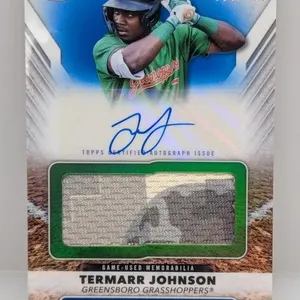 2025 Topps Pro Debut Termarr Johnson Auto /Relic