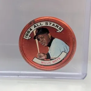 1964 Topps All-Star Coin Willie Mays #151 spot