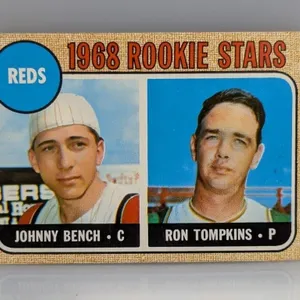 1968 Topps Johnny Bench HOF-RC Corner/Surface/MK