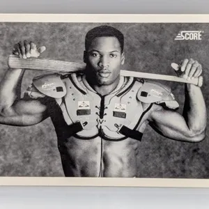 1990 Score Black and White Bo Jackson #697