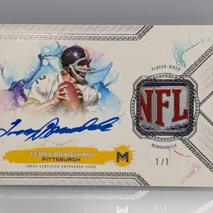 2024 Bradshaw Topps Motif Reti Relic Auto NFL 1/1