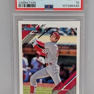 2019 Donruss Shohei Ohtani Showtime SP 164 PSA 10