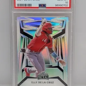 2023 Leaf Metal Elly De La Cruz RC 177/189 PSA 10