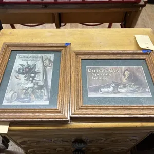 2 - Framed Sporting Goods Store Pics