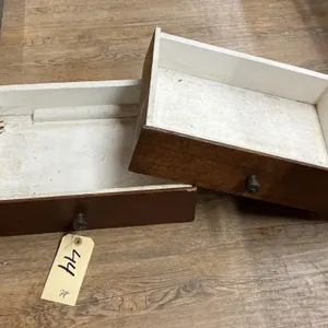 2 - Wooden Drawers