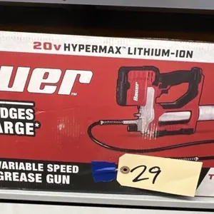Bauer 20V Variable Speed Grease Gun New in Box
