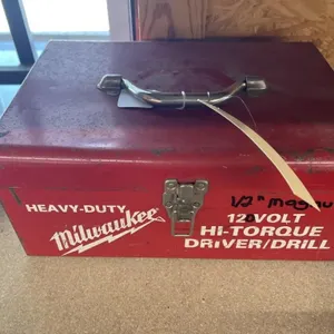 Milwaukee Corded Drill in Metal Case