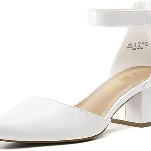 NEW $58 DREAM PAIRS Women's Low Block Heels
