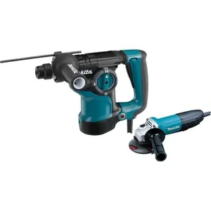 Makita 1-18 Rotary Hammer  4-12 Grinder