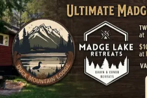 Ultimate Madge Lake Getaway 2-Night Stay In 2 Bedroom Cabin At Madge Lake Retreats $500 Value
