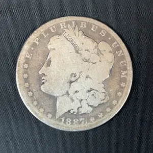 1887-D Morgan Silver Dollar