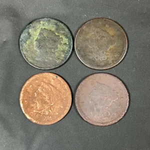 Braided Hair Large Cents