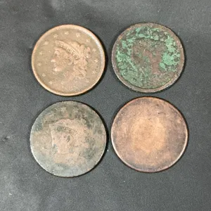 Braided Hair Large Cents