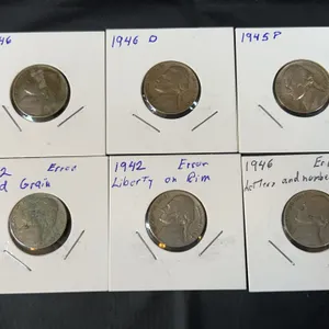 Jefferson Nickel Error Coins