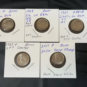 Roosevelt Dime Error Coins