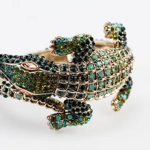 Betsey Johnson Sparkly Alligator Bangle Bracelet- Fun!
