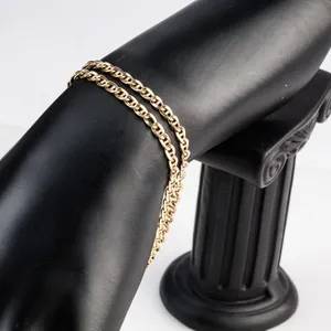 Vintage High Quality Princess Pride Creations Gold Toned Sterling Silver Bracelet