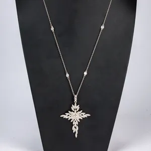 Sparkly PJM Marked Fashion Costume Necklace