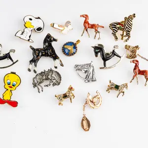 Collection of Horse Themed Costume Jewelry