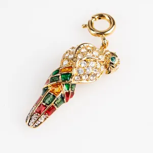 Nolan Miller Costume Jewelry Parrot Charm