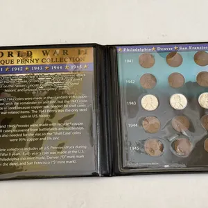 World War II penny collection ￼