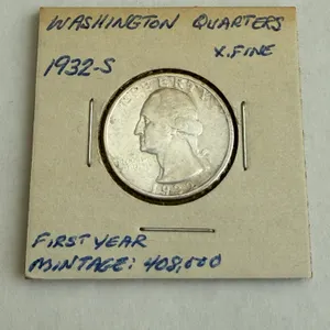 1932-S Washington Quarter