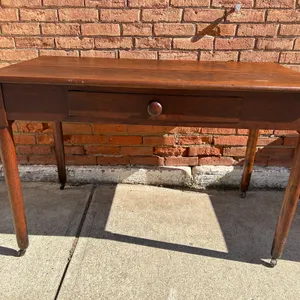 Early American Single Drawer Table