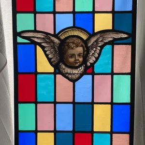 Religious Stained Glass Window
