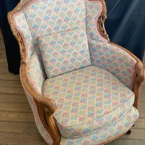 Louis XVI Carved Walnut Side Chair
