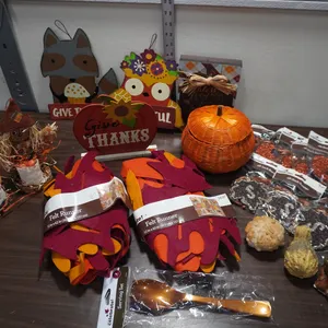 Thanksgiving and autumn-themed decorations